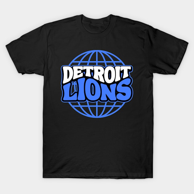 Detroit Lions T-Shirt by scallywag studio